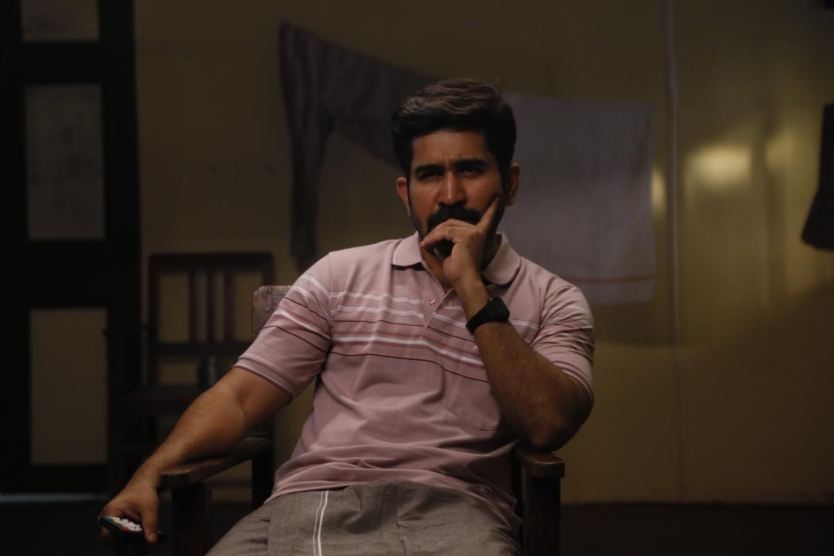 Vijay Antony in a still from ‘Shakthi Thirumagan’