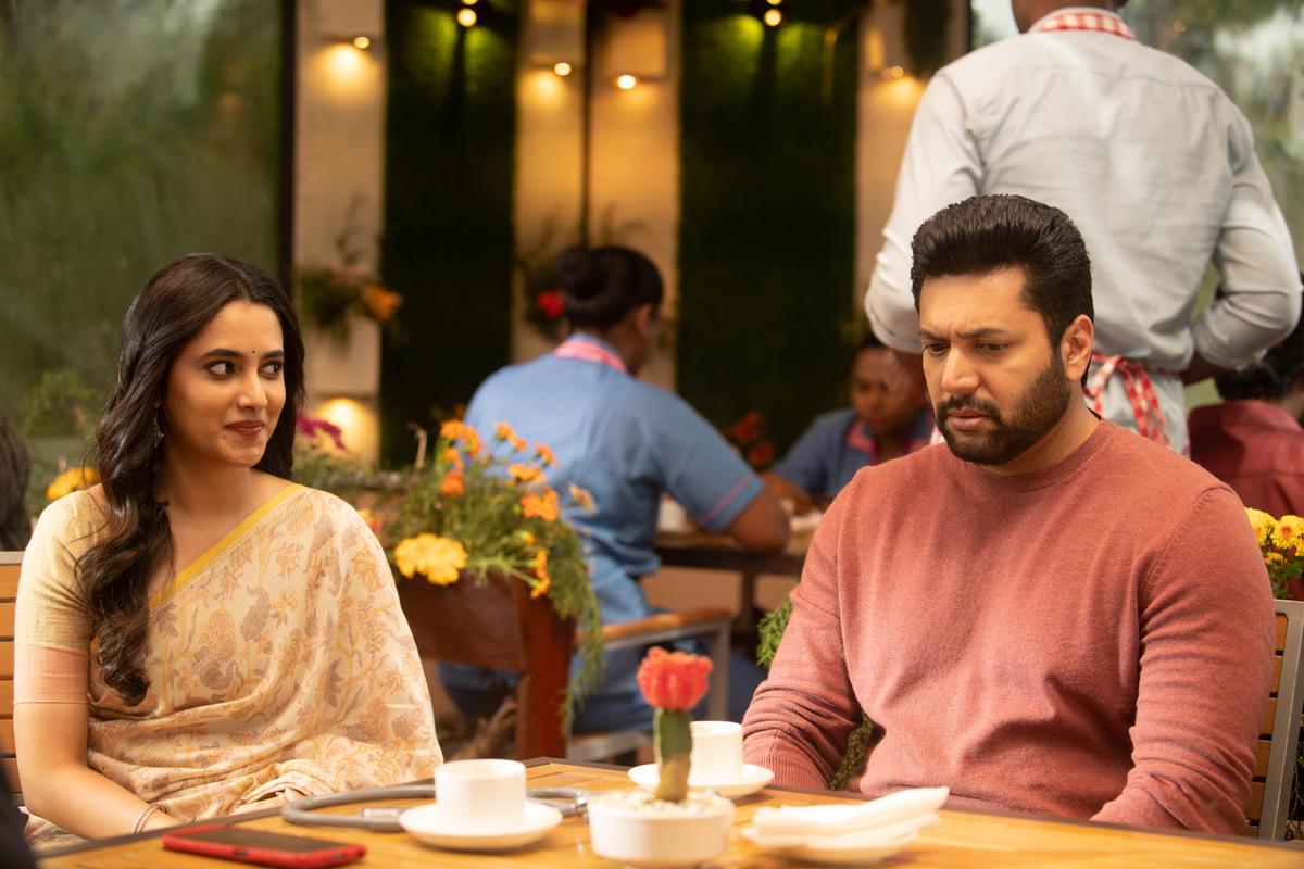 Priyanka Mohan and Jayam Ravi in a still from ‘Brother’ 