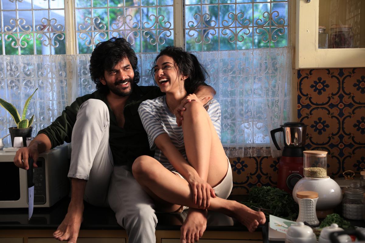 Kavin and Preity Mukhundhan in a still from ‘Star’