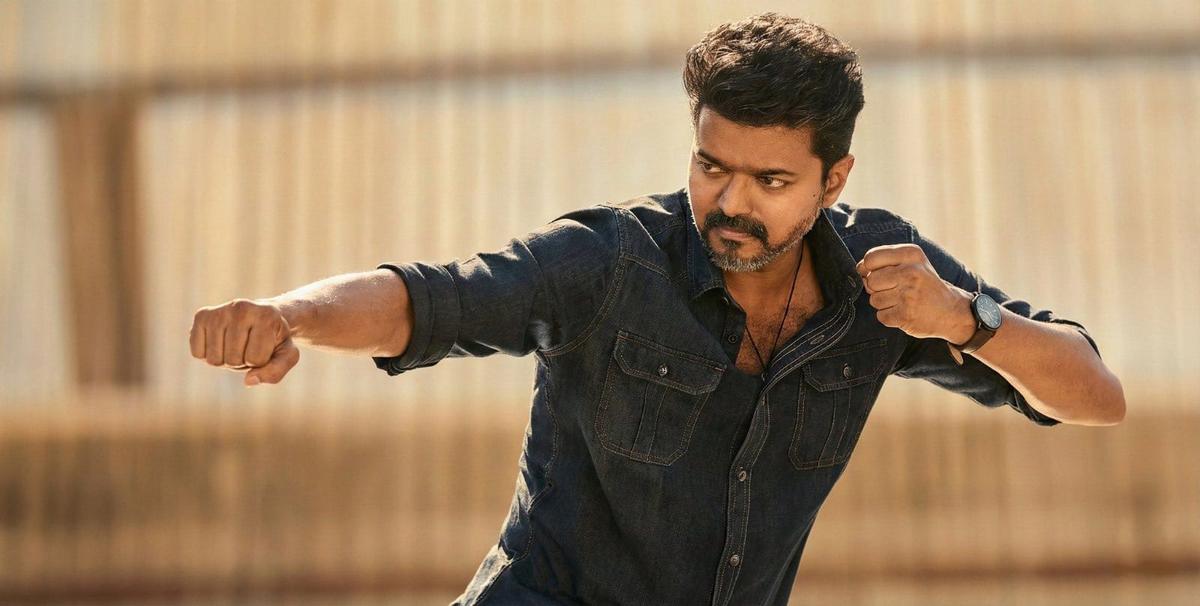 Vijay em uma foto de 'Jana Nayagan'