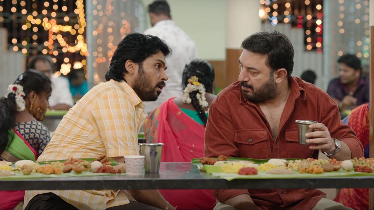 ‘Meiyazhagan’ teaser: Karthi and Arvind Swami play cousins cut from different cloth