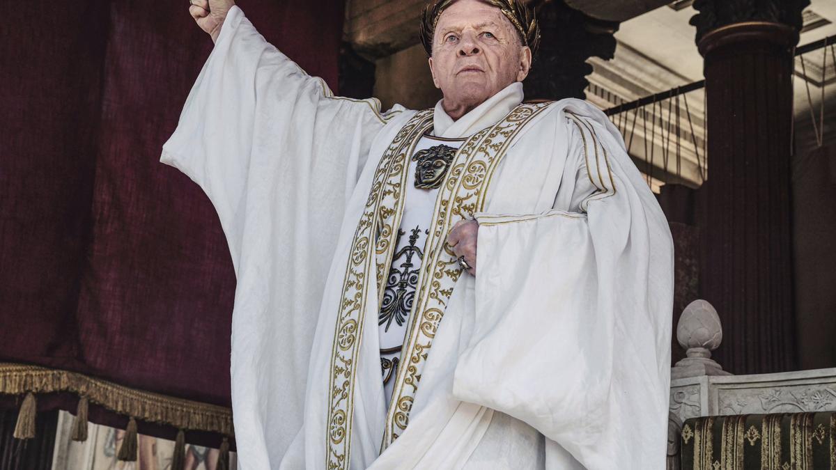 Anthony Hopkins features in first look at Roland Emmerich’s new Roman Empire series ‘Those About To Die’
