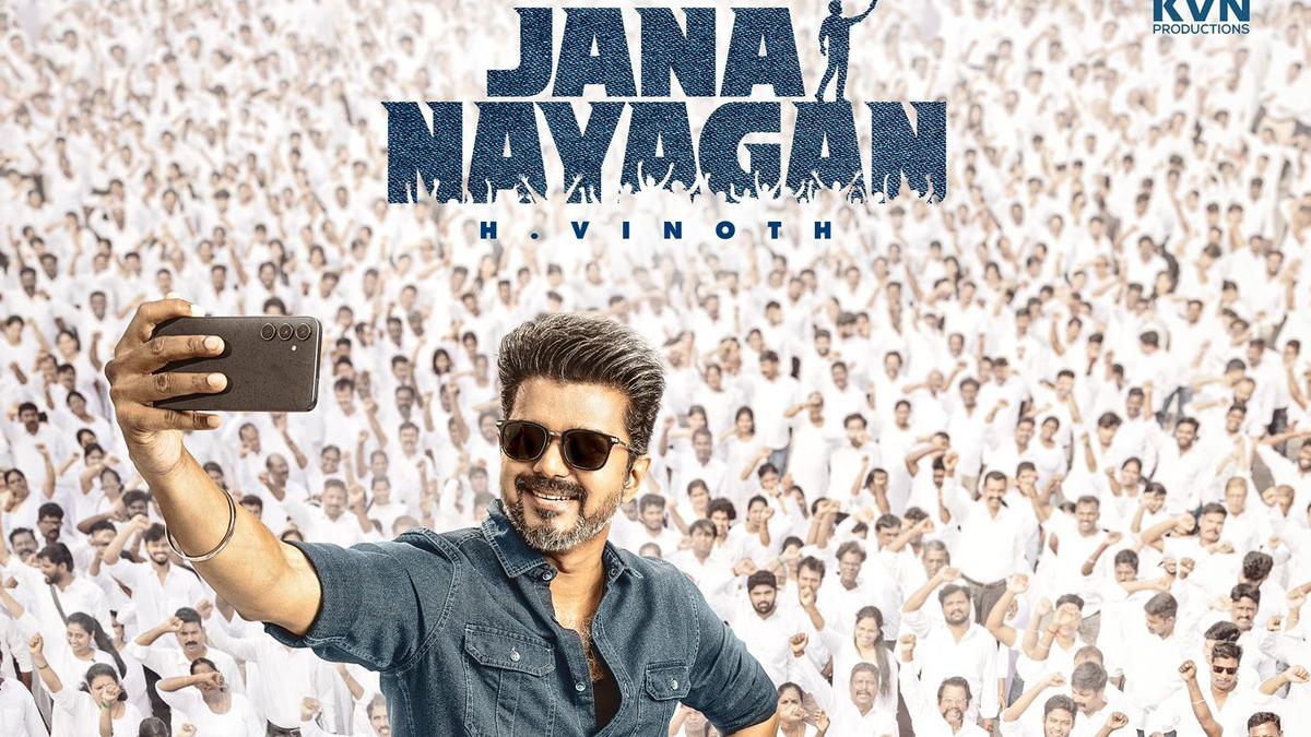 Vijay 69 update: Actor Vijay’s final feature film titled ‘Jana Nayagan’; Thalapathy recreates Neyveli selfie in first look