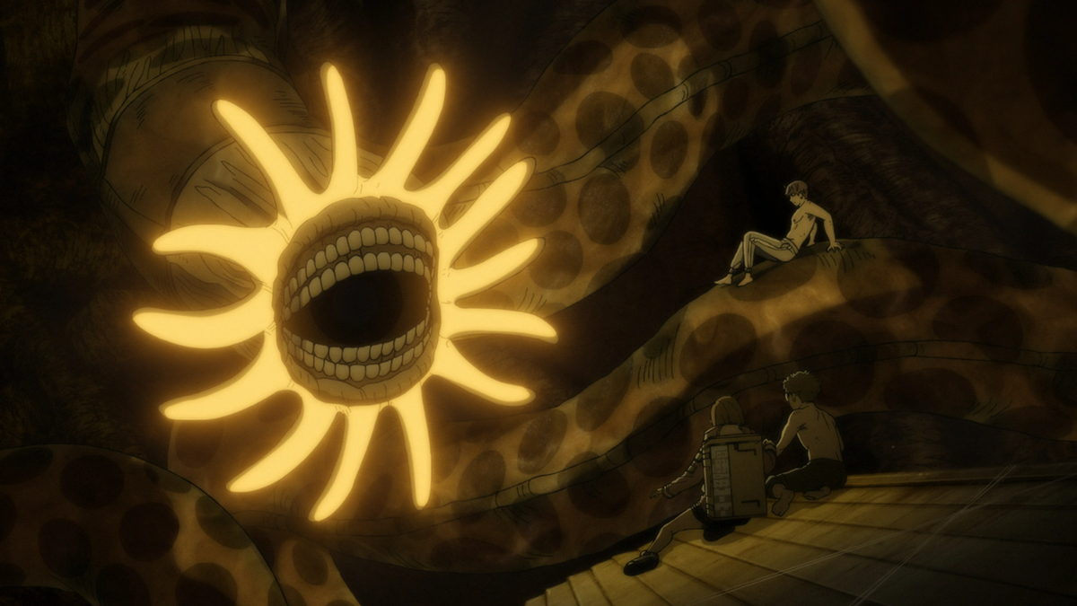 Tsuchinoko or Mongolian death worm from 'Dandadan' season 2 Tsuchinoko or Mongolian death worm from 'Dandadan' season 2
