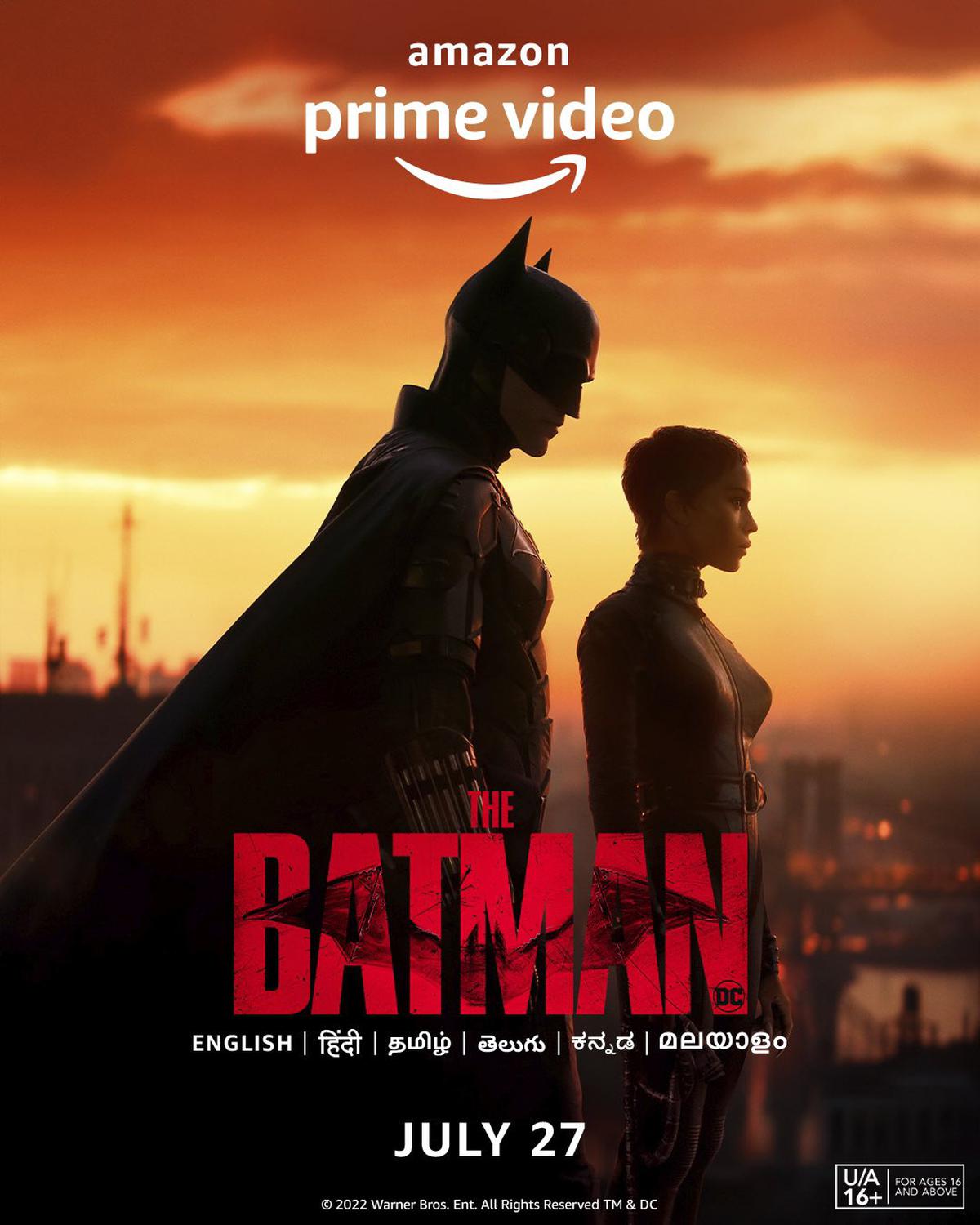 The Batman to stream on Amazon Prime Video next week