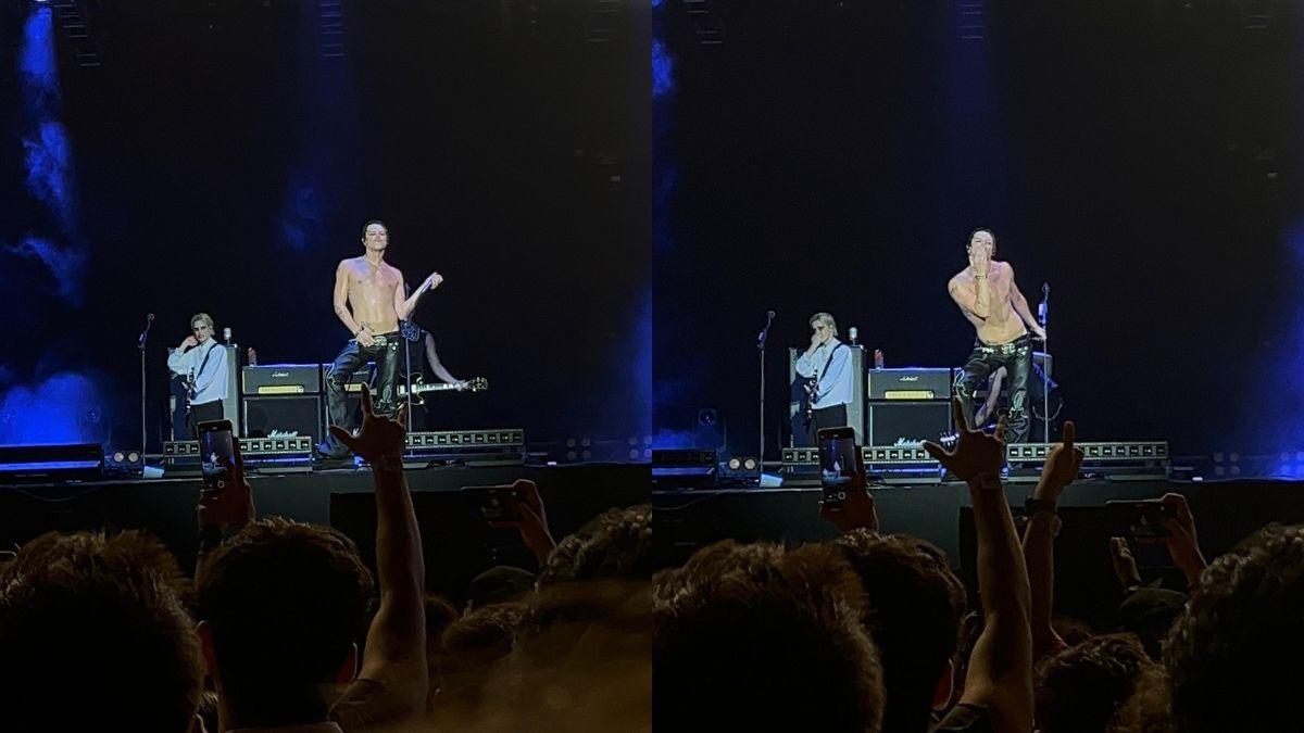 Yungblud showboats at Lollapalooza India 2026 at the Mahalaxmi Racecourse, Mumbai