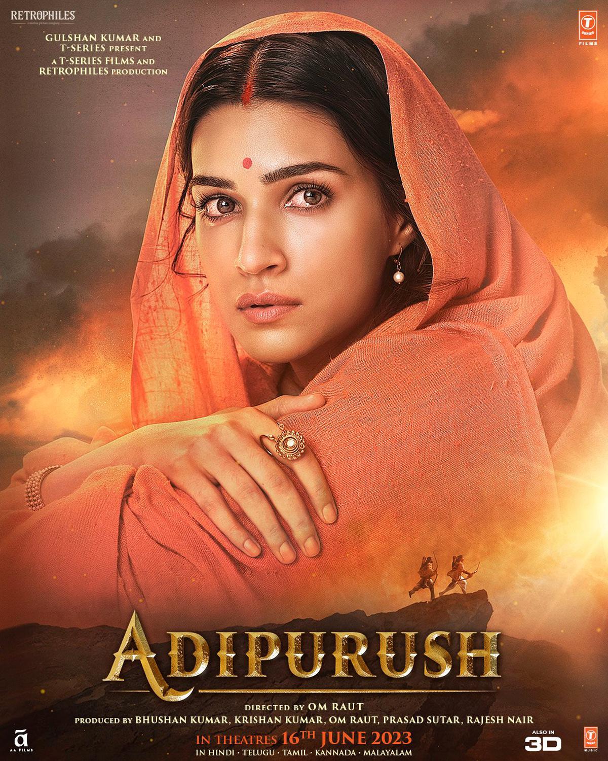 Kriti Sanon's first-look as Janaki in the Prabhas-starrer 'Adipurush' out - The Hindu