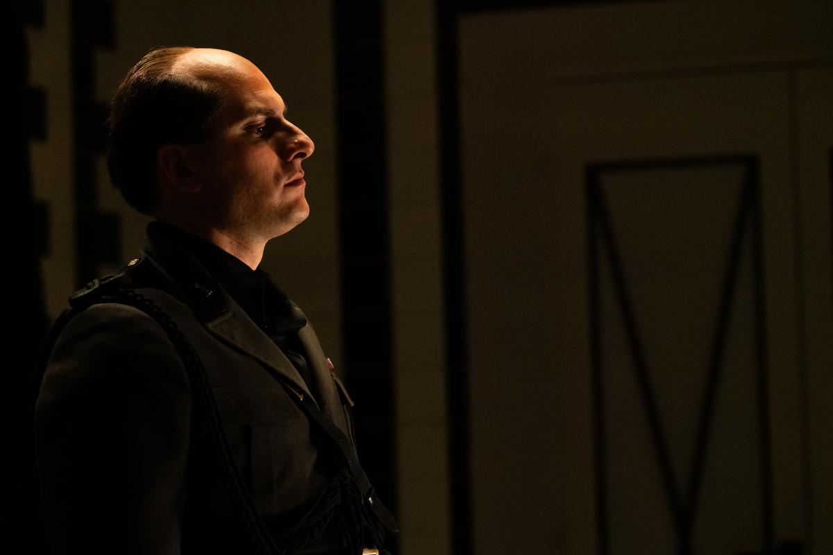 Luca Marinelli as Benito Mussolini in a still from ‘Mussolini: Son of the Century’ Luca Marinelli as Benito Mussolini in a still from ‘Mussolini: Son of the Century’