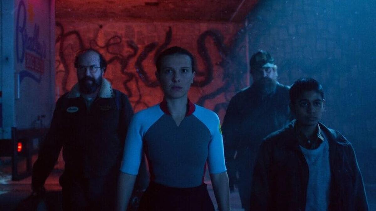 Uma foto do volume 3 da 5ª temporada de 'Stranger Things'