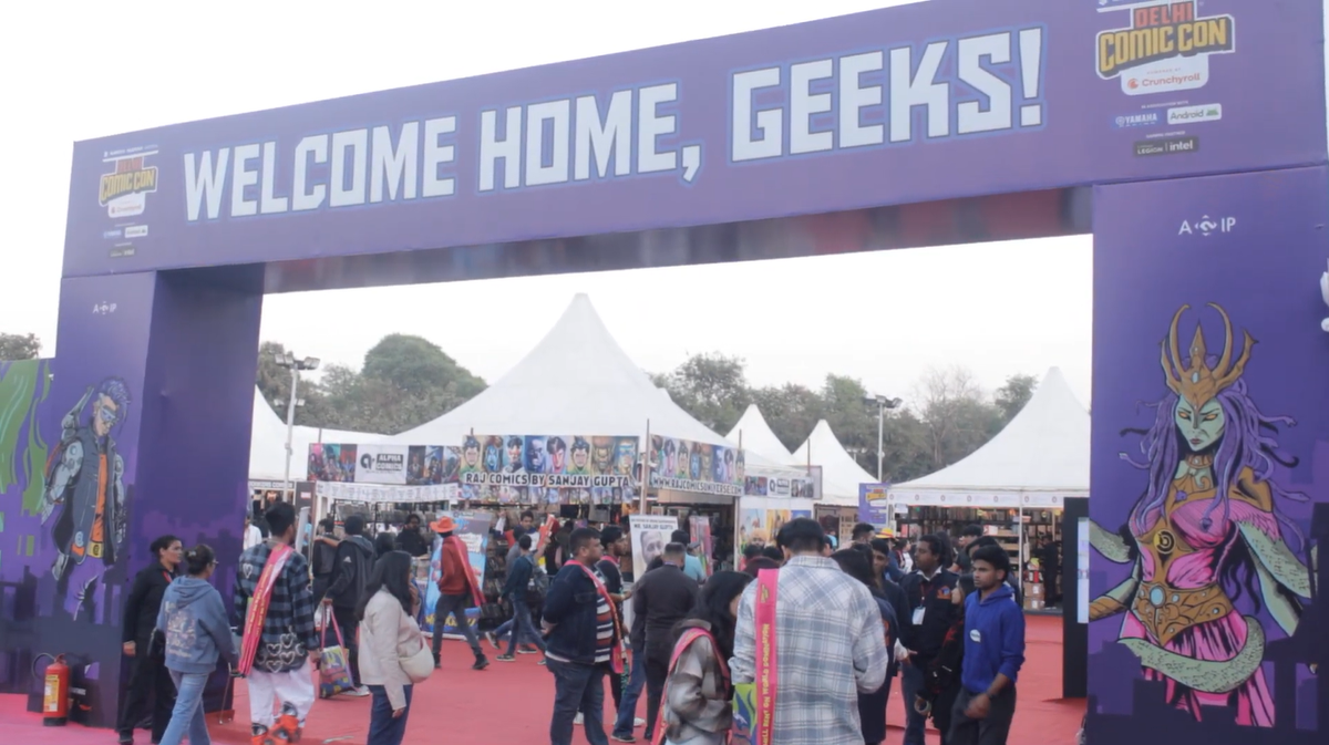 Day 1 at Comic Con Delhi 2024