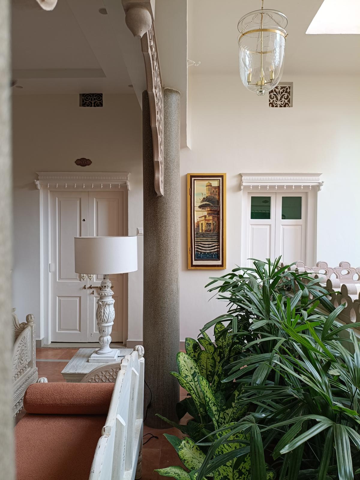 A view of the interiors of juSTa Kashi Parampara A view of the interiors of juSTa Kashi Parampara