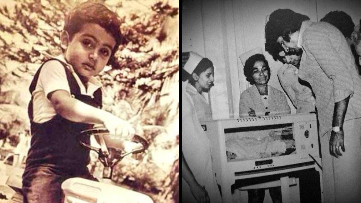 Aishwarya Rai, Big B share childhood photos of Abhishek Bachchan's on his 49th birthday