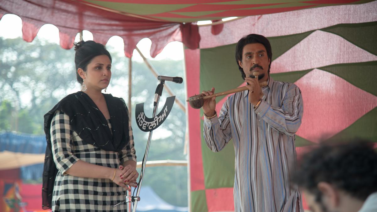 Parineeti Chopra as Amarjot Kaur, Diljit Dosanjh as Amar Singh Chamkila