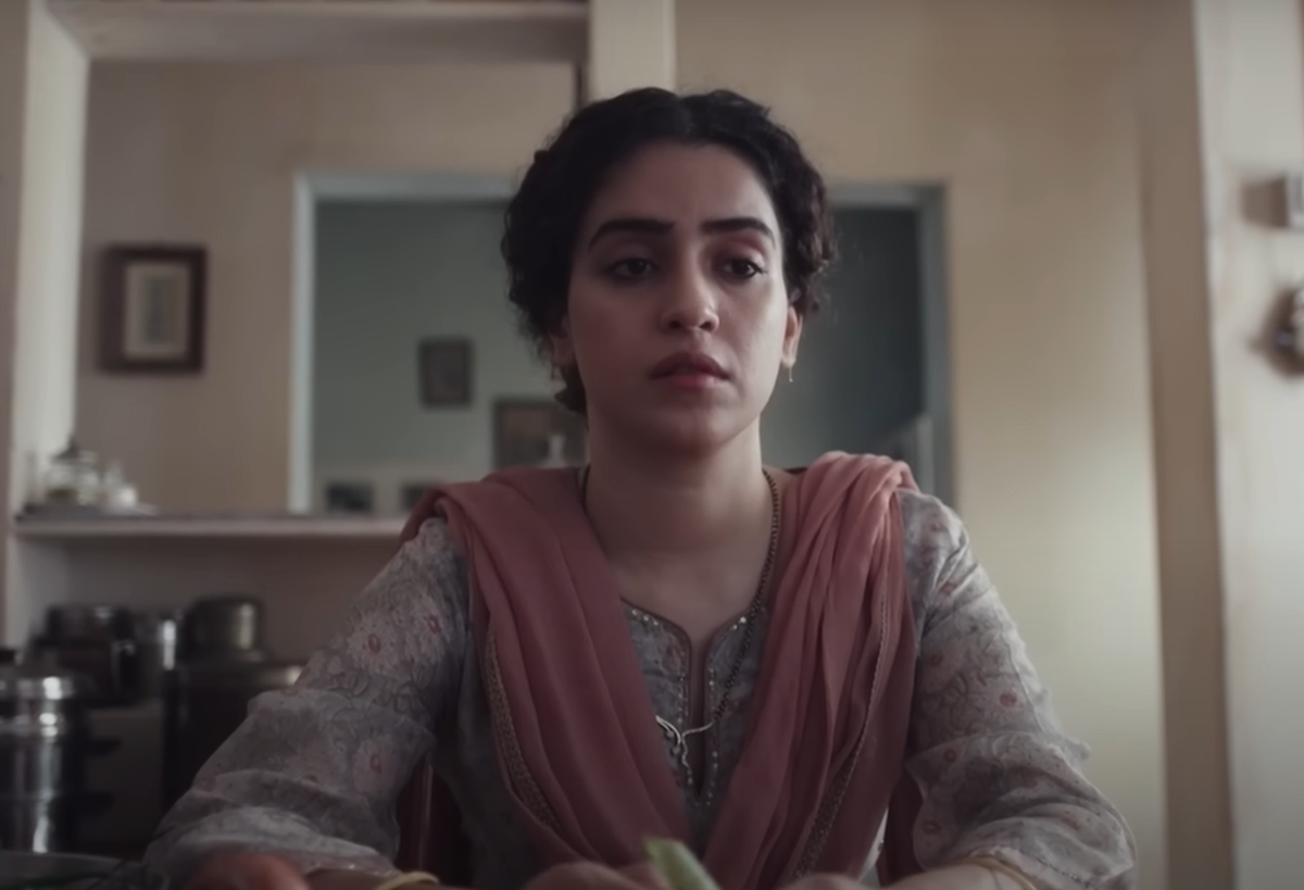 Still from 'Mrs' starring Sanya Malhotra.