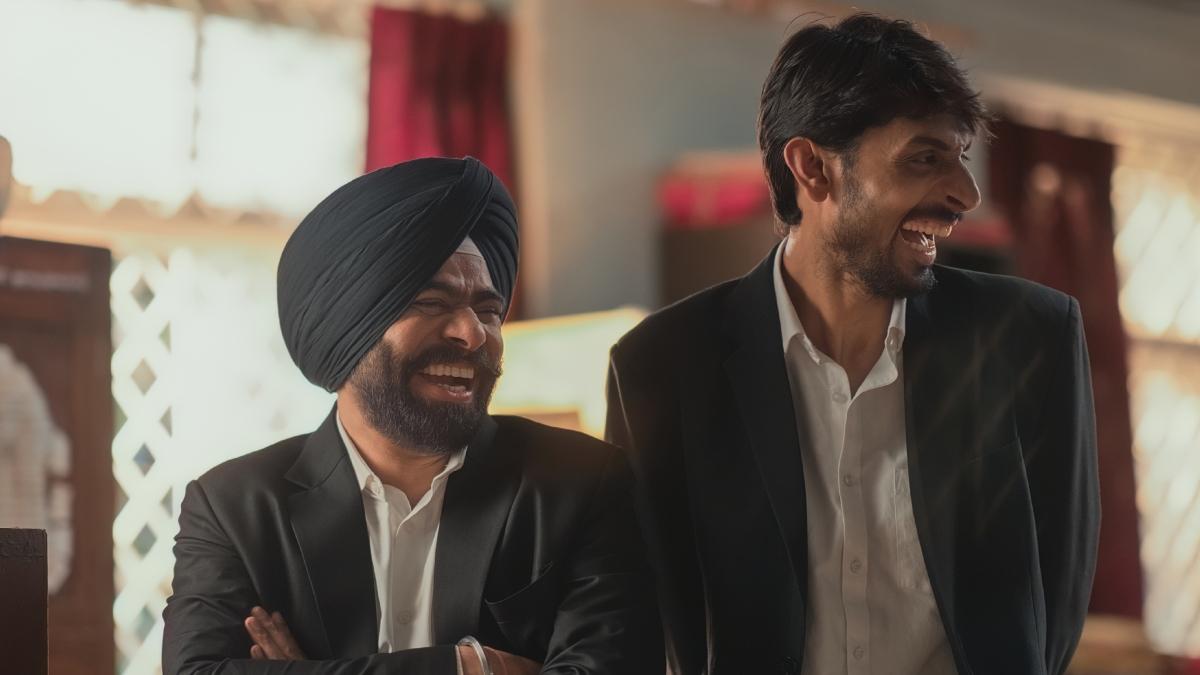 Un'immagine dallo spettacolo