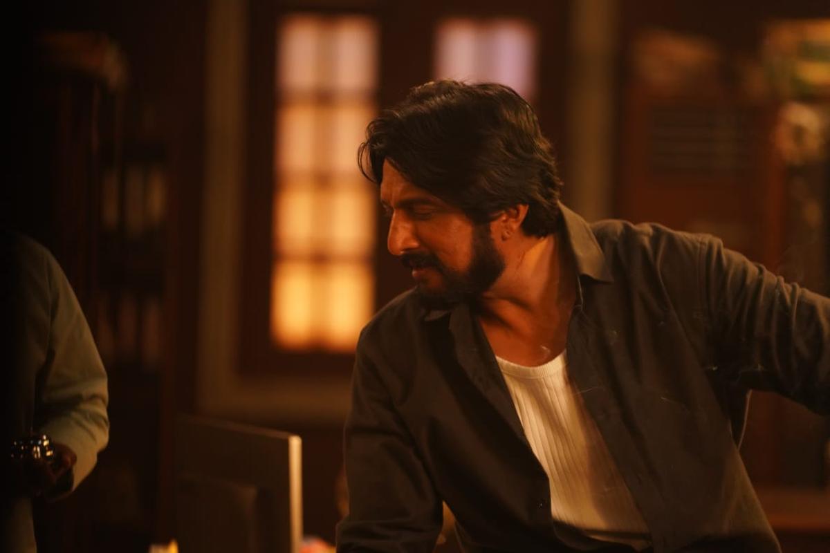 Actor Sudeep in ‘Max’.