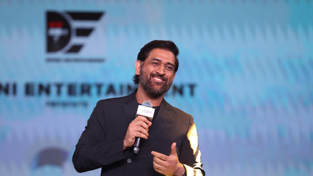 Dhoni on producing Tamil film ‘LGM’: ‘I have a strong connection with Chennai’