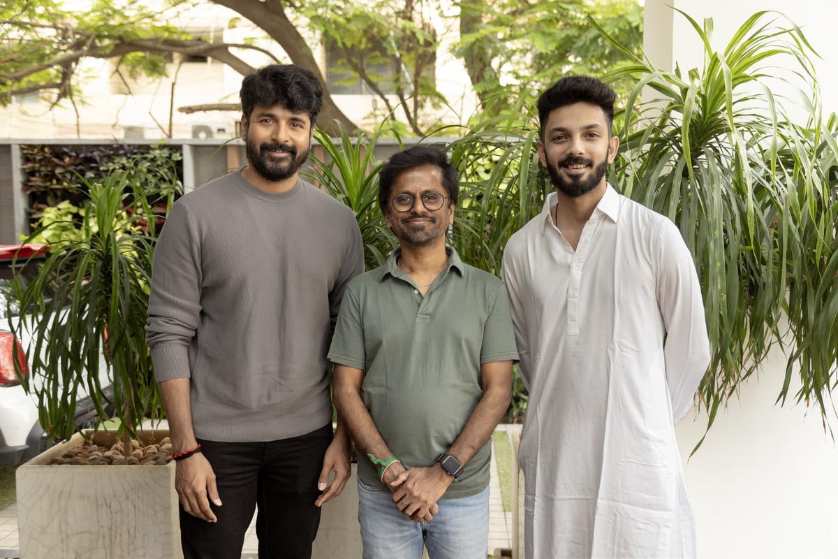 Sivakartheikeyan, Ar Murugadoss and Anirudh Ravichander