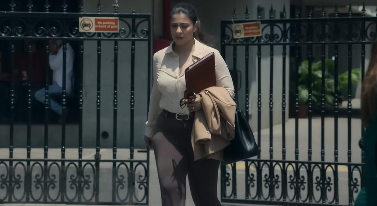 Kajol as Noyonika Sengupta in ‘The Trial’