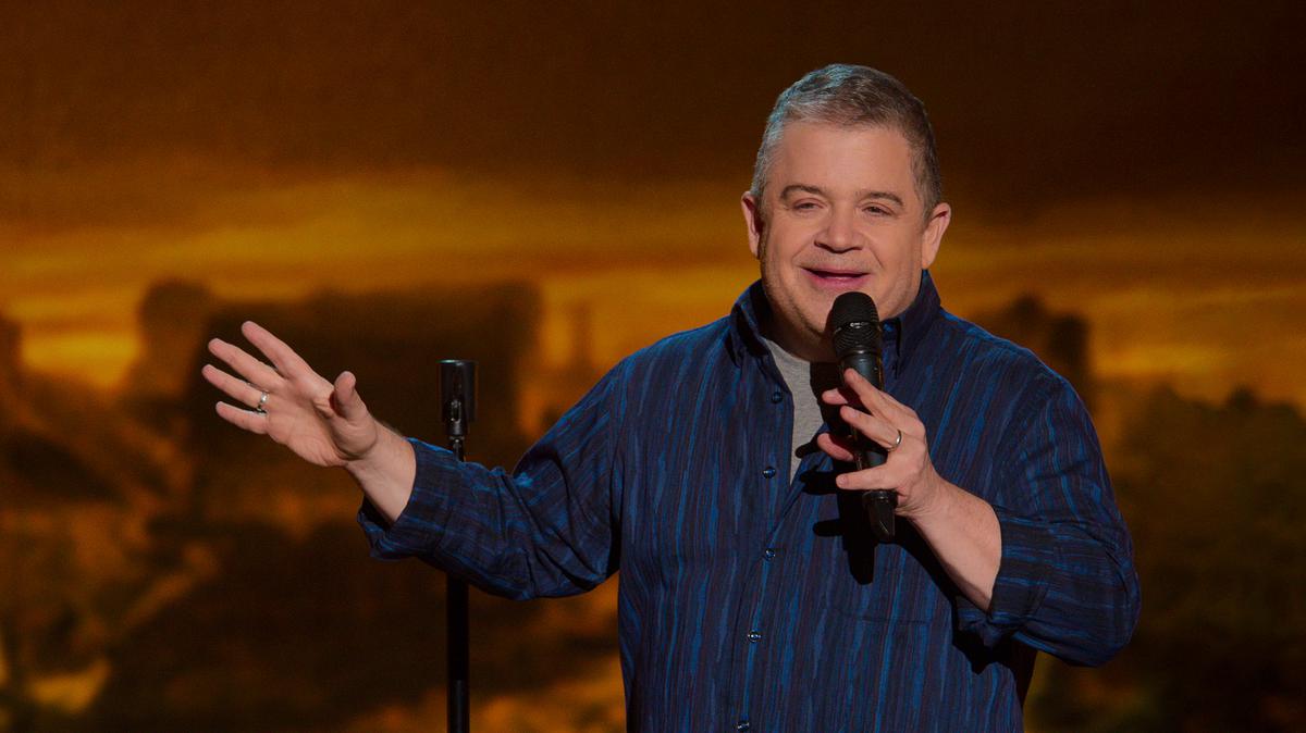 Patton Oswalt in Patton Oswalt: We All Scream.