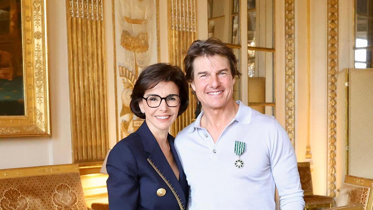 Tom Cruise receives France’s prestigious Knight of the Legion of Honour