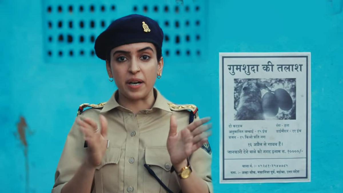 Sanya Malhotra to play a cop in her next Netflix film ‘Kathal’