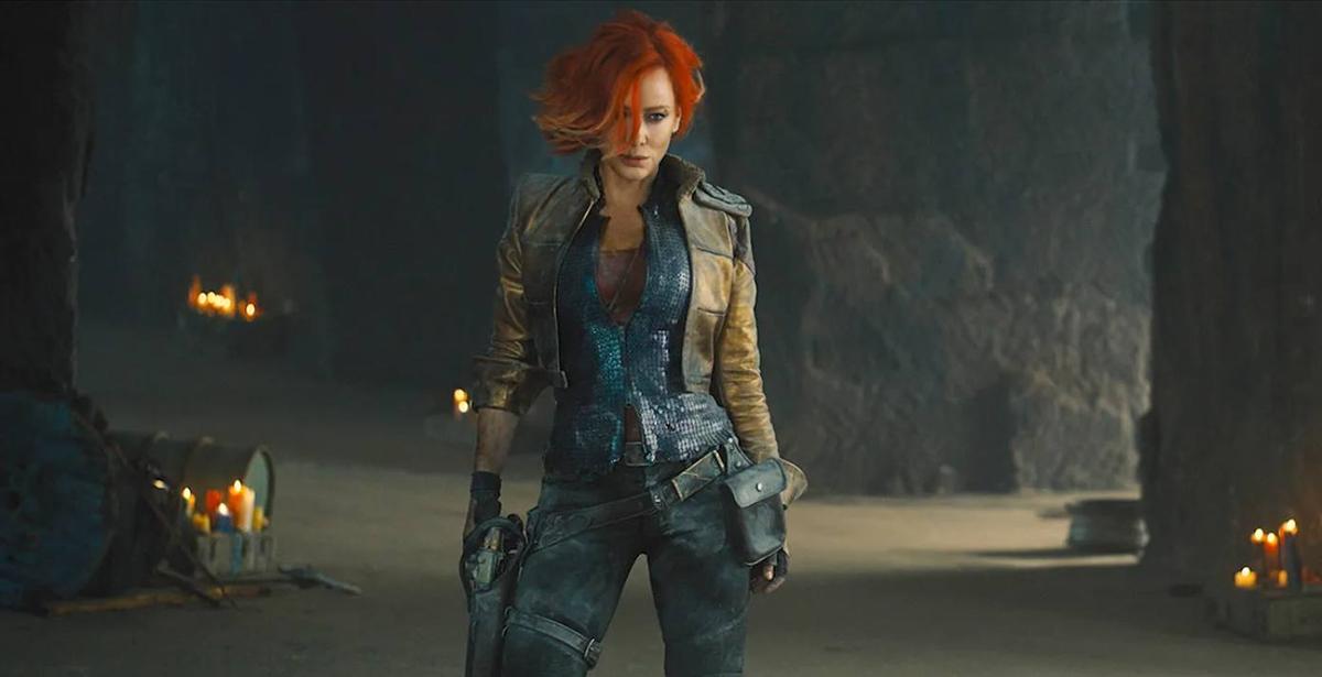 Cate Blanchett in a still from ‘Borderlands’