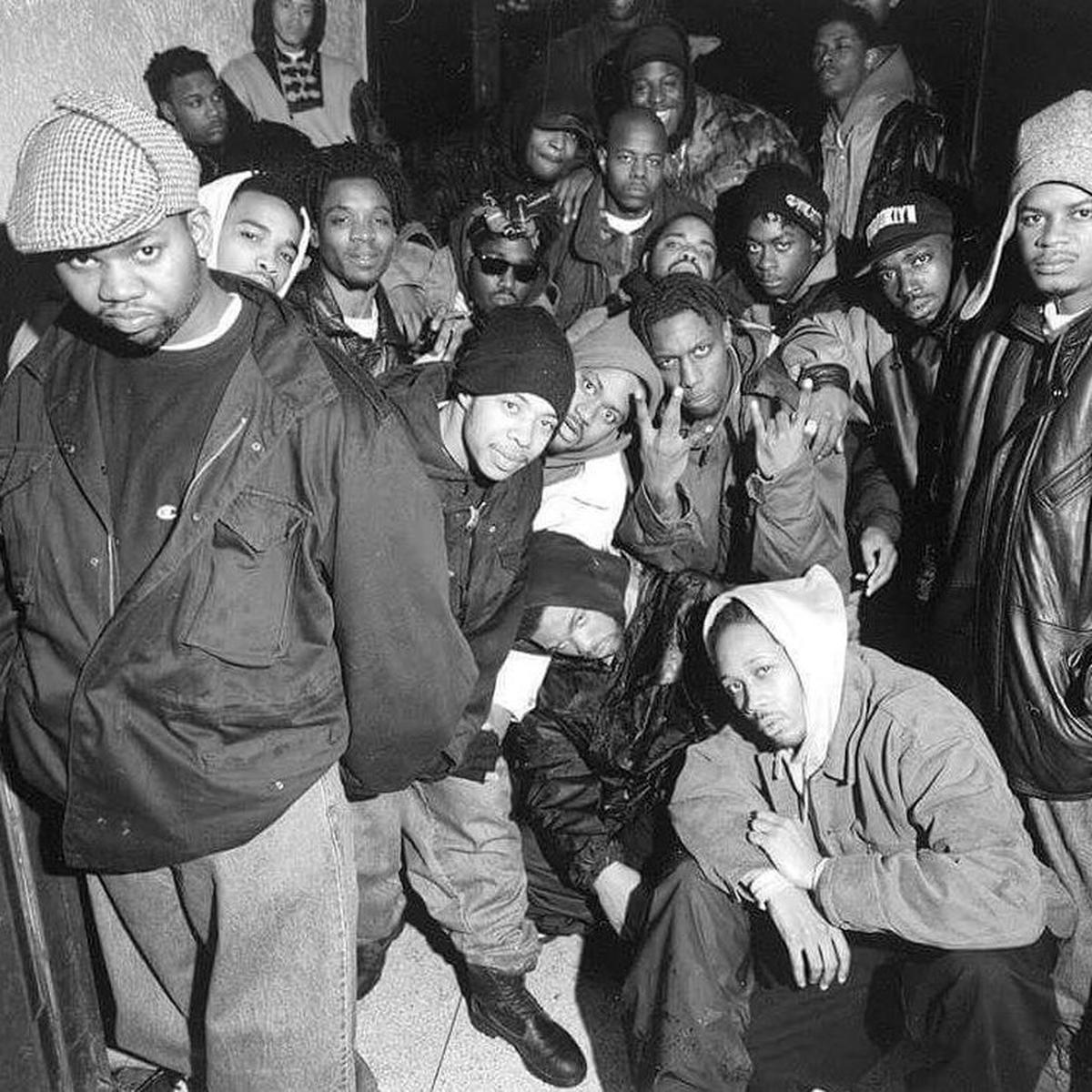 Uma imagem de arquivo do Wu-Tang Clan