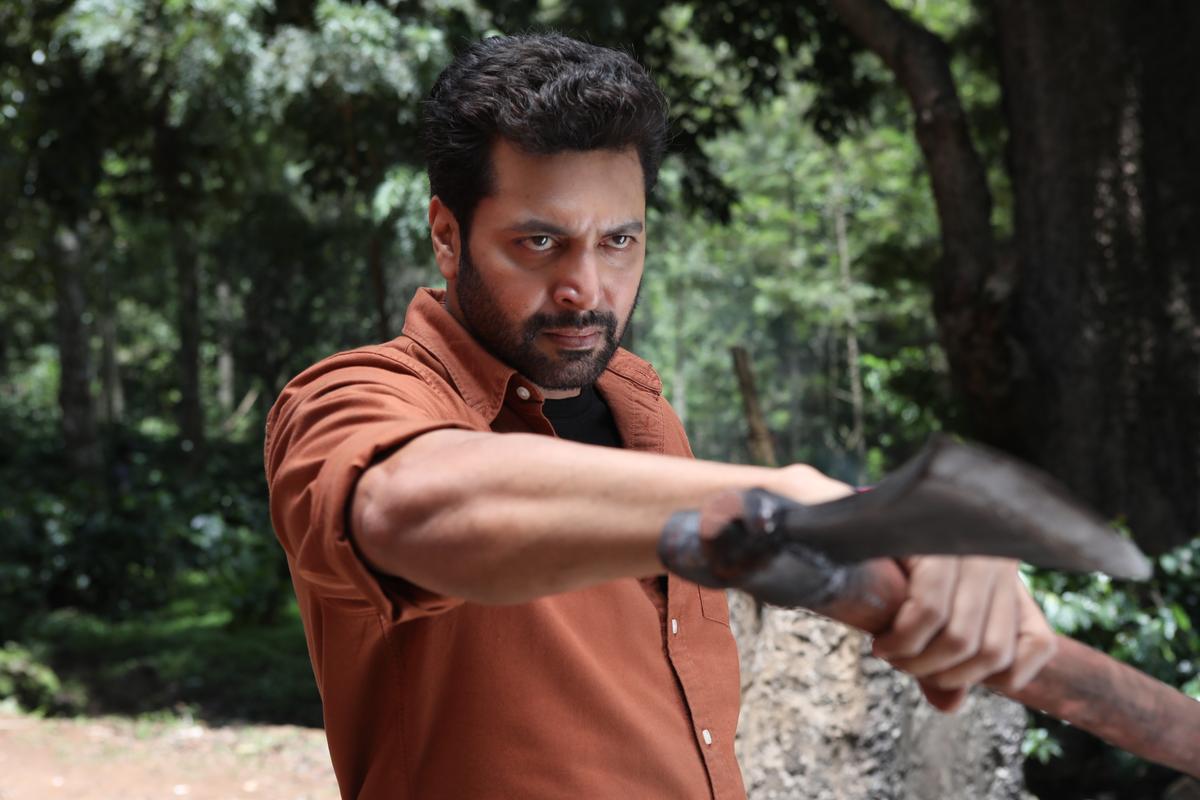 Jayam Ravi in a still from ‘Brother’ 