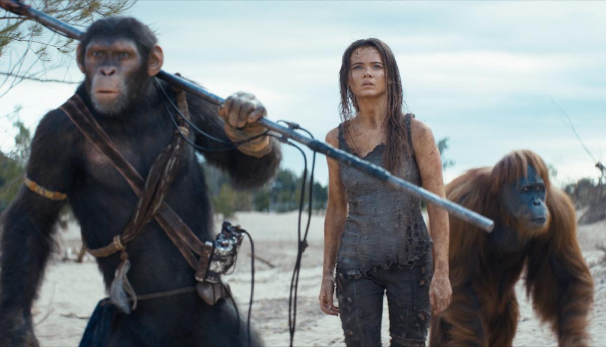 A still from ‘Kingdom of the Planet of the Apes’