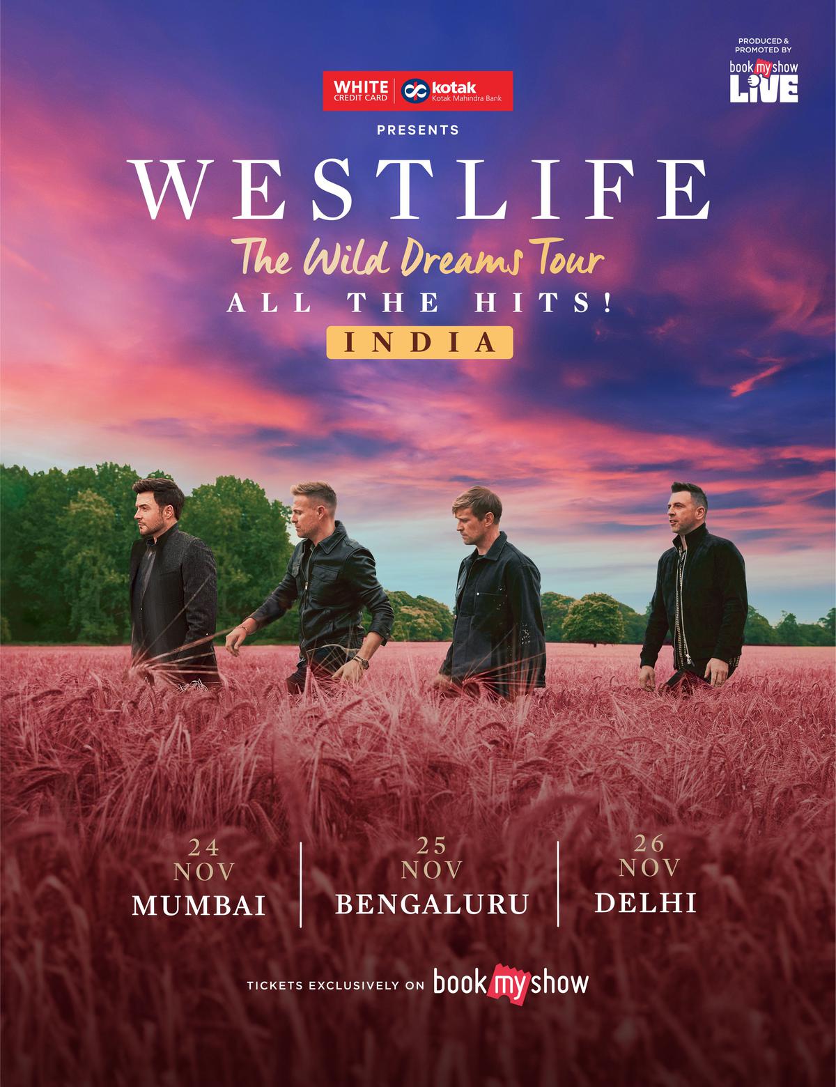 Westlife released their new album “Wild Dreams” –