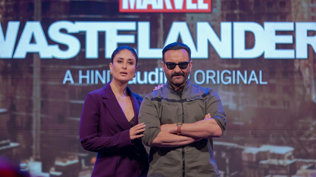 Marvel at the Khans: Saif Ali Khan, Kareena Kapoor Khan on turning superheroes with ‘Wastelanders’