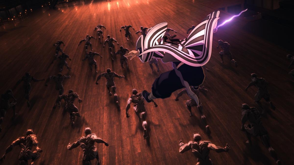 A still from ‘Demon Slayer: Infinity Castle Arc’