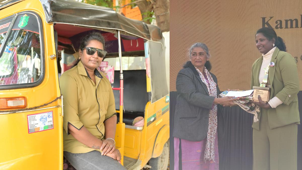 Breaking barriers: Chennai auto driver wins Kamla Bhasin Award for gender equality