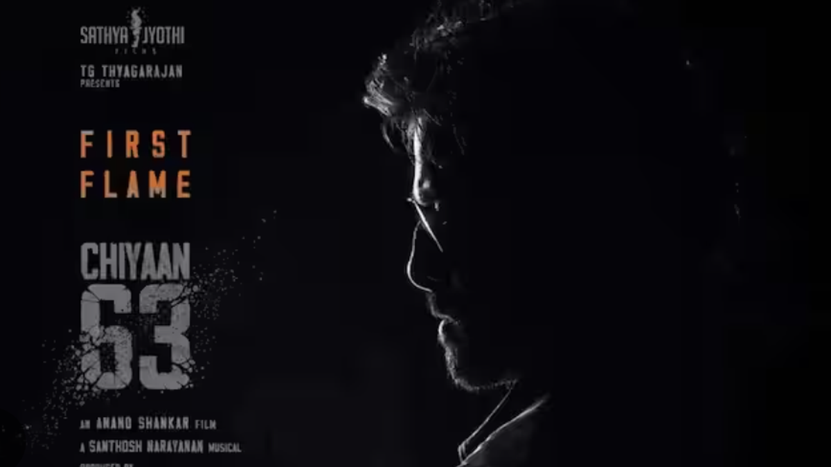 Vikram's Chiyaan 63 announced; teaser released on actor's 60th birthday