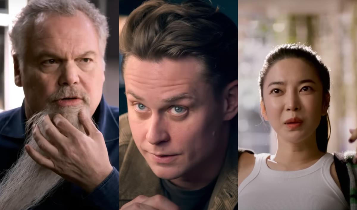 Vincent D’Onofrio, Billy Magnussen and Kim Yoon-ji in stills from ‘Lift’