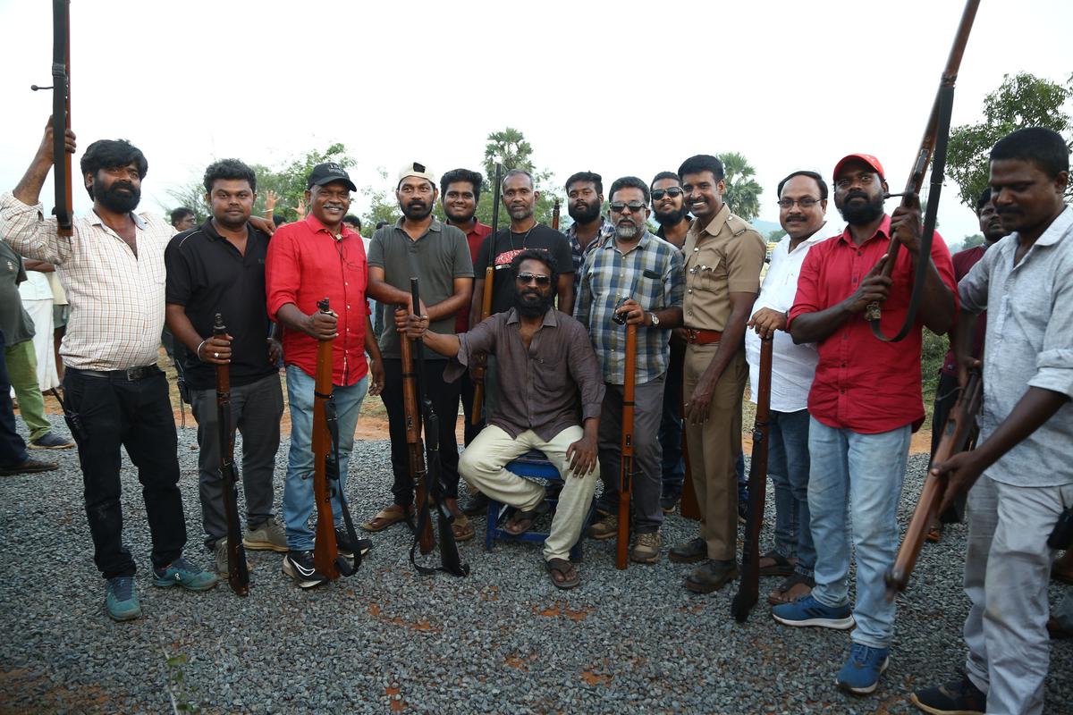 Team ‘Viduthalai’ from the shooting spot