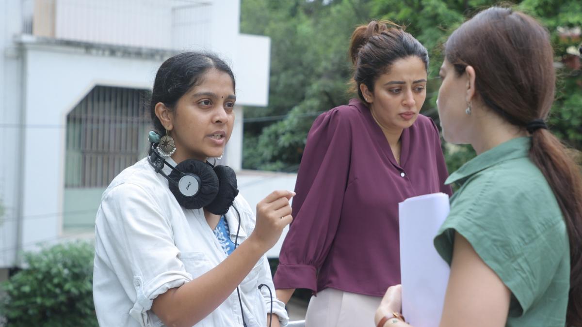 From left: Jeejivisha Kale, Neha Pendse and Sonalee Kulkarni From left: Jeejivisha Kale, Neha Pendse and Sonalee Kulkarni