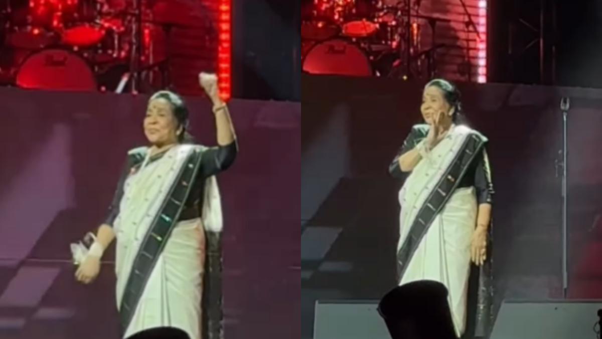 Asha Bhosle goes ‘Tauba Tauba’: 91-year-old legend performs Vicky Kaushal-Karan Aujla’s iconic song at Dubai concert