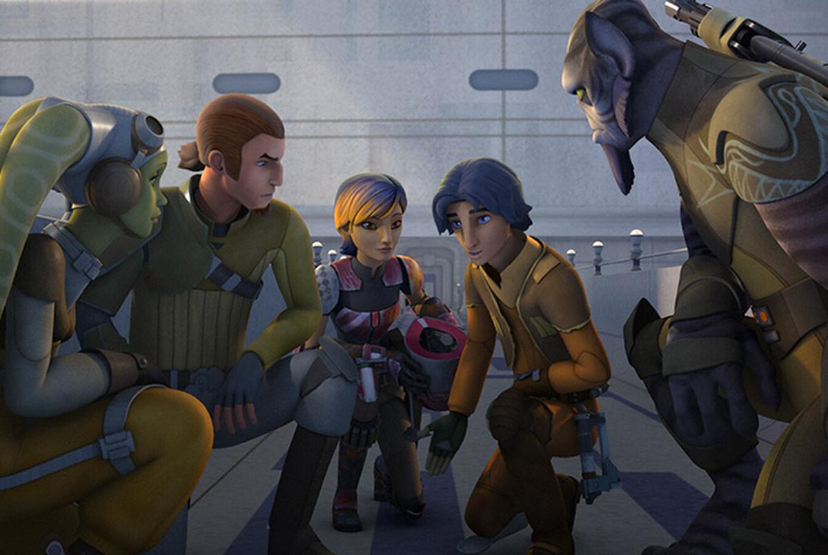 A still from ‘Star Wars Rebels’ A still from ‘Star Wars Rebels’