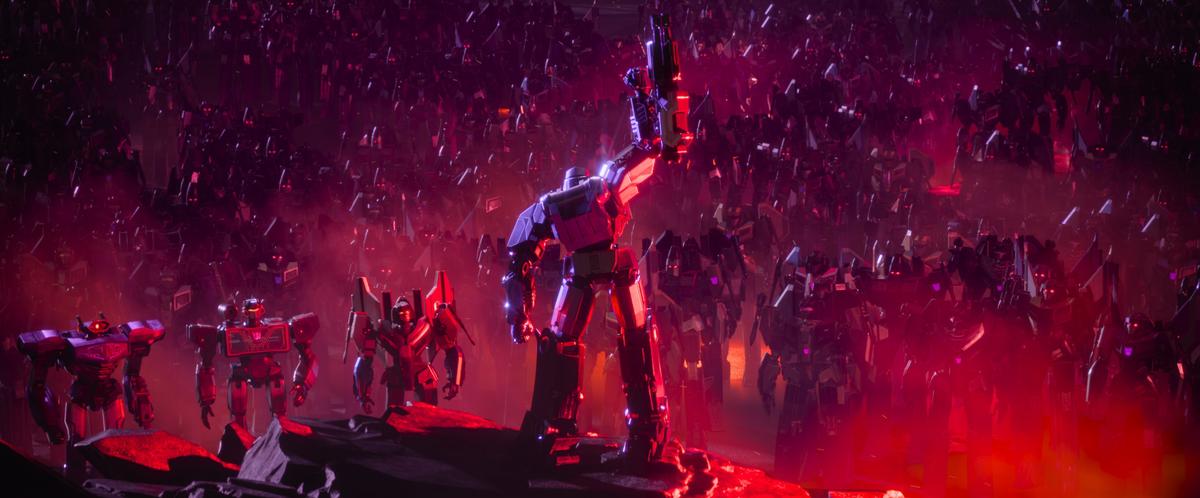 A still from ‘Transformers One’