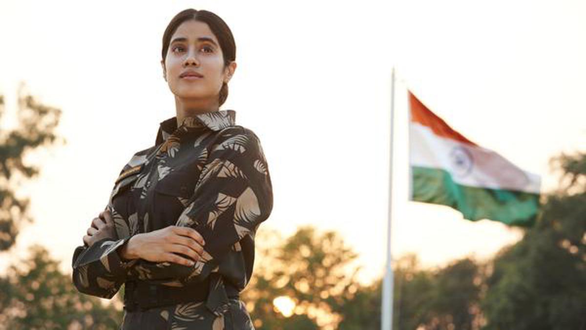 ‘Gunjan Saxena: The Kargil Girl’ review | Flying with caution and tepidness