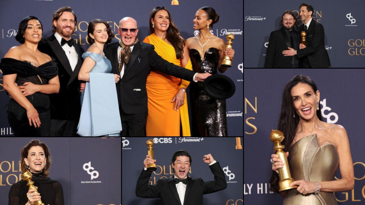 Golden Globes 2025 winners: ‘All We Imagine As Light’, ‘Anora’ go empty-handed as ‘Emilia Perez’, ‘The Brutalist’ sweep