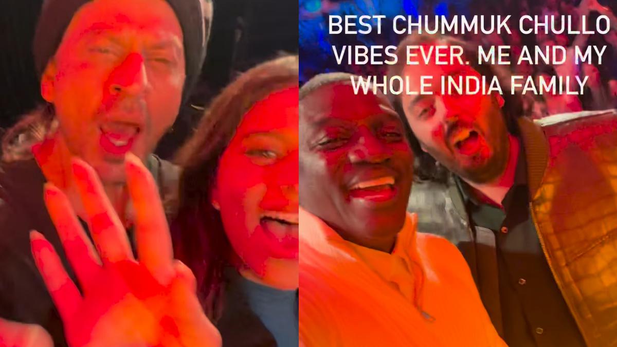SRK, Suhana groove to ‘Chammak Challo’ with Akon, Salman Khan plays drums