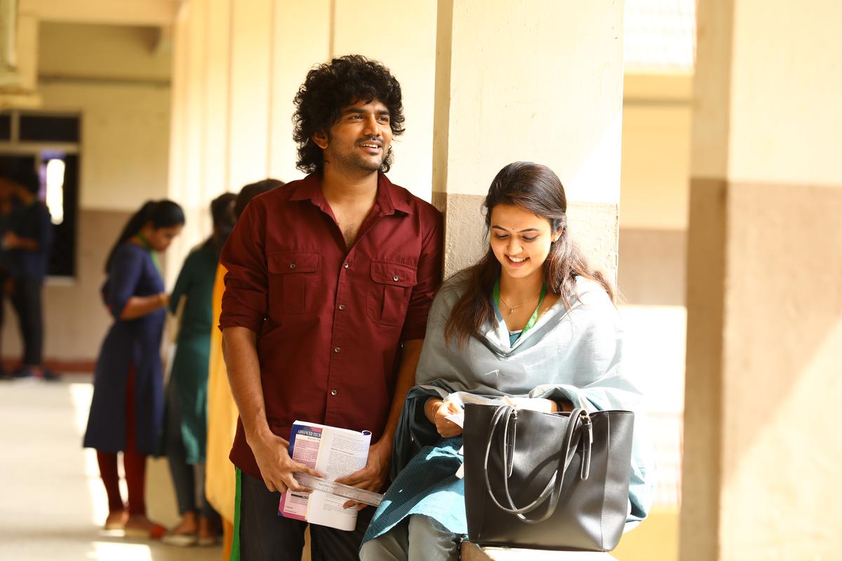 Kevin and Aparna Das in a still from 'Dada'