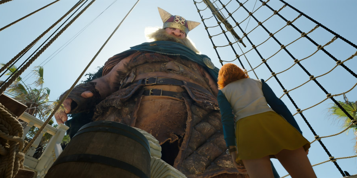 Un'immagine dalla seconda stagione di 'One Piece'