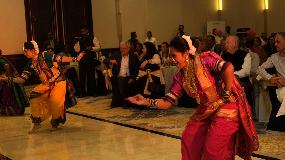Laavni dance as part of local cultural traditions at AIKYAM 2025.