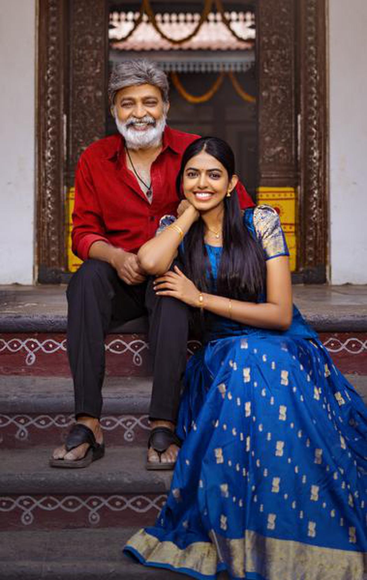 Rajashekar and daughter Shivani in Jeevitha Rajashekars Telugu film Shekar pic