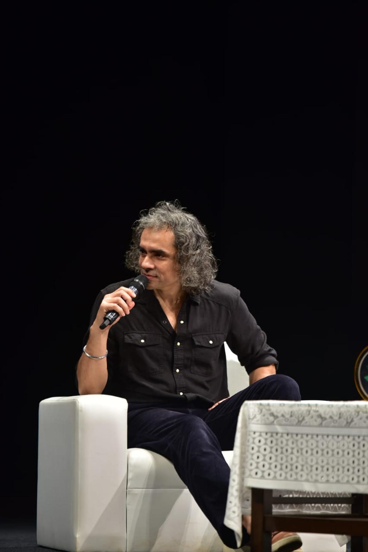 Imtiaz Ali, while at the panel discussion on Women’s Safety and Cinema at the 55th International Film Festival of India (IFFI) in Goa