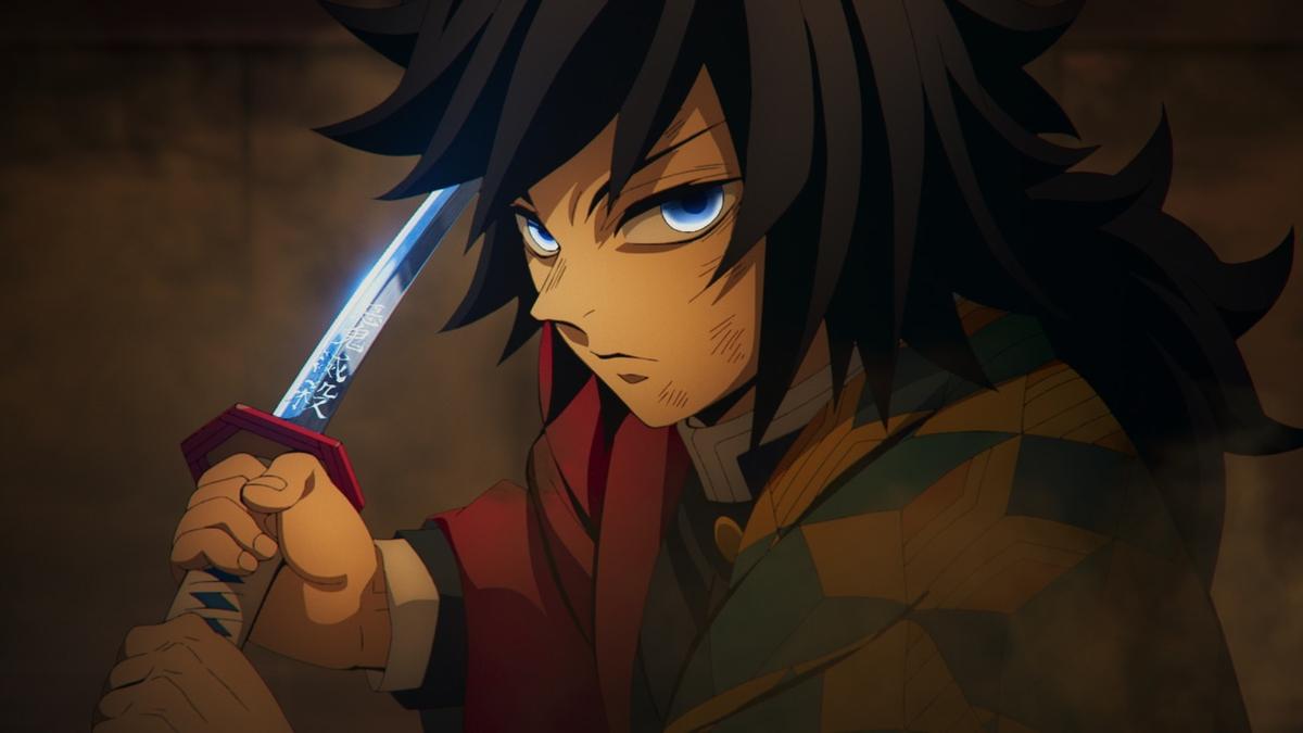 The Water Hashira, Giyu Tomioka, in a still from ‘Demon Slayer-Kimetsu no Yaiba: Infinity Castle Movie’ The Water Hashira, Giyu Tomioka, in a still from ‘Demon Slayer-Kimetsu no Yaiba: Infinity Castle Movie’